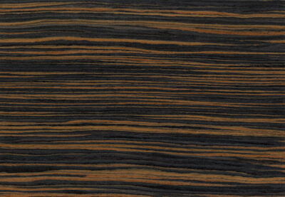 Grain pattern of ebony wood board.